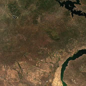 Sentinel-2 satellite image of the area on 12 Sep 2026, the day before this event
