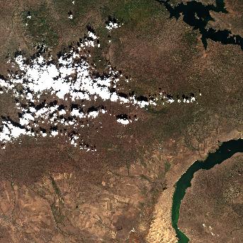 Sentinel-2 satellite image of the area on 25 Sep 2026, 2 days after this event