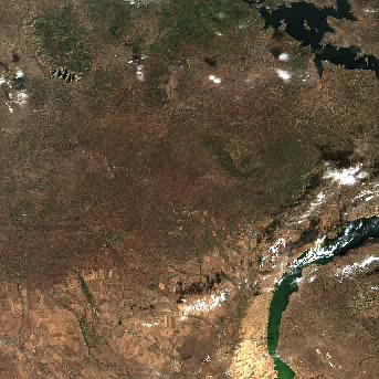 Sentinel-2 satellite image of the area on 20 Sep 2026, the day after this event