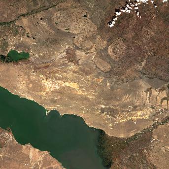 Sentinel-2 satellite image of the area on 25 Sep 2026, the same day, before the event was reported