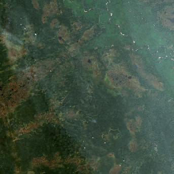 Sentinel-2 satellite image of the area on 27 Aug 2026, 10 days before this event