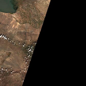 Sentinel-2 satellite image of the area on 25 Sep 2026, 3 days after this event