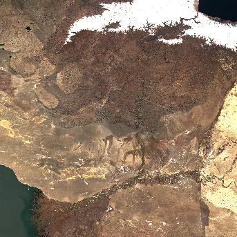 Sentinel-2 satellite image of the area on 12 Oct 2026, 7 days after this event