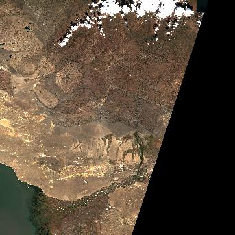 Sentinel-2 satellite image of the area on 25 Sep 2026, 2 days after this event