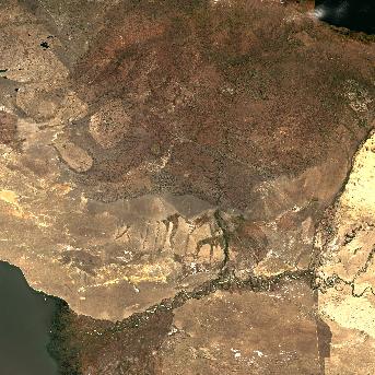 Sentinel-2 satellite image of the area on 27 Sep 2026, 2 days after this event