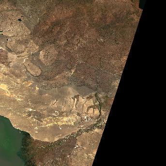 Sentinel-2 satellite image of the area on 30 Sep 2026, 3 days after this event