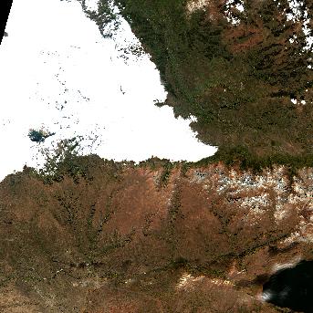 Sentinel-2 satellite image of the area on 27 Sep 2026, 2 days after this event