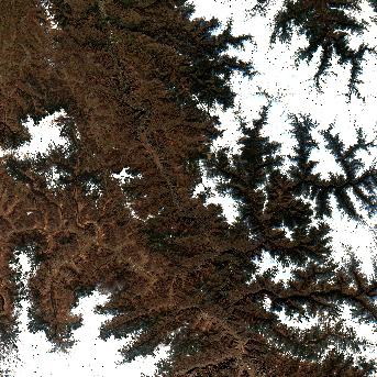 Sentinel-2 satellite image of the area on 12 Oct 2026, 4 days before this event