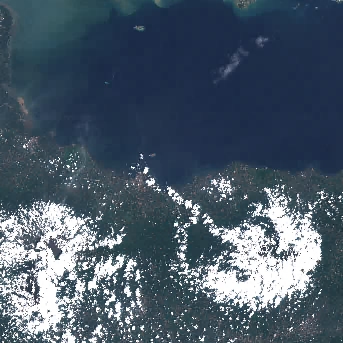 Sentinel-2 satellite image of the area on 26 Jan 2020, 8 days after this event