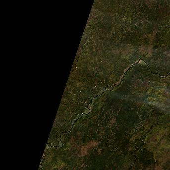 Sentinel-2 satellite image of the area on 23 Sep 2026, the day after this event