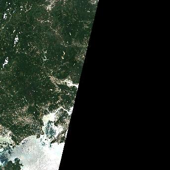 Sentinel-2 satellite image of the area on 8 Aug 2026, 26 days before this event