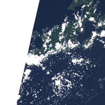 Sentinel-2 satellite image of the area on 19 Dec 2023, 9 days before this event