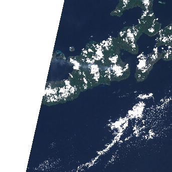 Sentinel-2 satellite image of the area on 29 Dec 2023, the day after this event