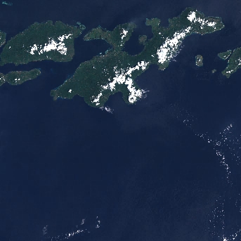 Sentinel-2 satellite image of the area on 7 Jan 2025, 43 days before this event