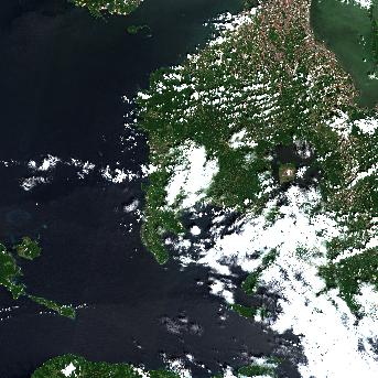 Sentinel-2 satellite image of the area on 15 Oct 2026, 7 days after this event