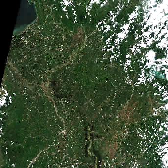 Sentinel-2 satellite image of the area on 13 Sep 2026, 2 days after this event