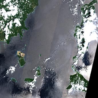 Sentinel-2 satellite image of the area on 23 Sep 2026, 16 days after this event