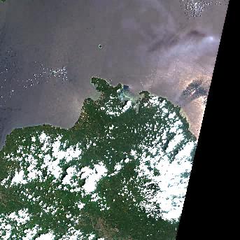 Sentinel-2 satellite image of the area on 20 Sep 2026, 5 days before this event