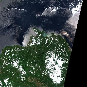 Sentinel-2 satellite image of the area on 30 Sep 2026, 5 days after this event