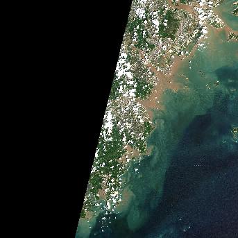 Sentinel-2 satellite image of the area on 7 Aug 2026, 2 days before this event