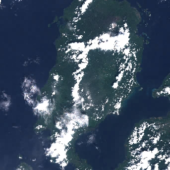 Sentinel-2 satellite image of the area on 26 Nov 2023, 19 days after this event