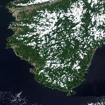 Sentinel-2 satellite image of the area on 24 Aug 2026, 16 days before this event