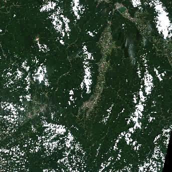 Sentinel-2 satellite image of the area on 24 Aug 2026, 12 days after this event
