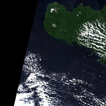 Sentinel-2 satellite image of the area on 27 May 2026, 19 days after this event
