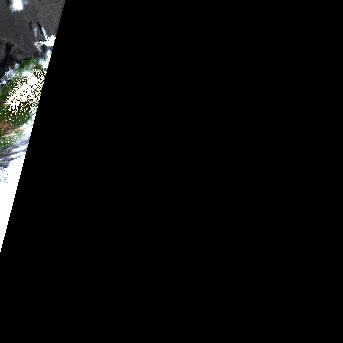 Sentinel-2 satellite image of the area on 4 Jun 2026, 6 days after this event