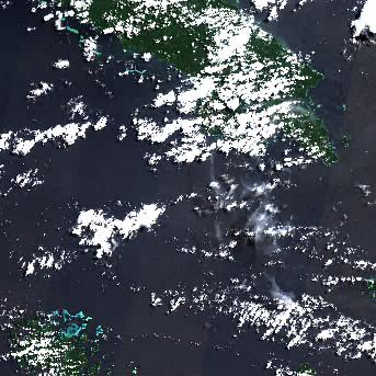 Sentinel-2 satellite image of the area on 14 Apr 2026, 5 days after this event