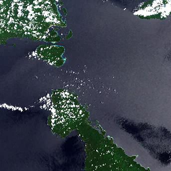 Sentinel-2 satellite image of the area on 28 Nov 2025, 4 days before this event