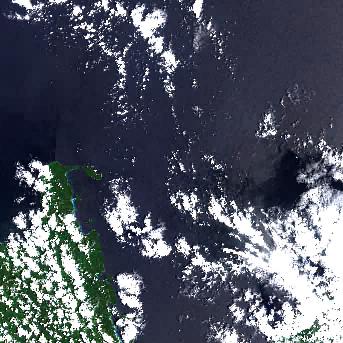 Sentinel-2 satellite image of the area on 3 Dec 2025, the day after this event